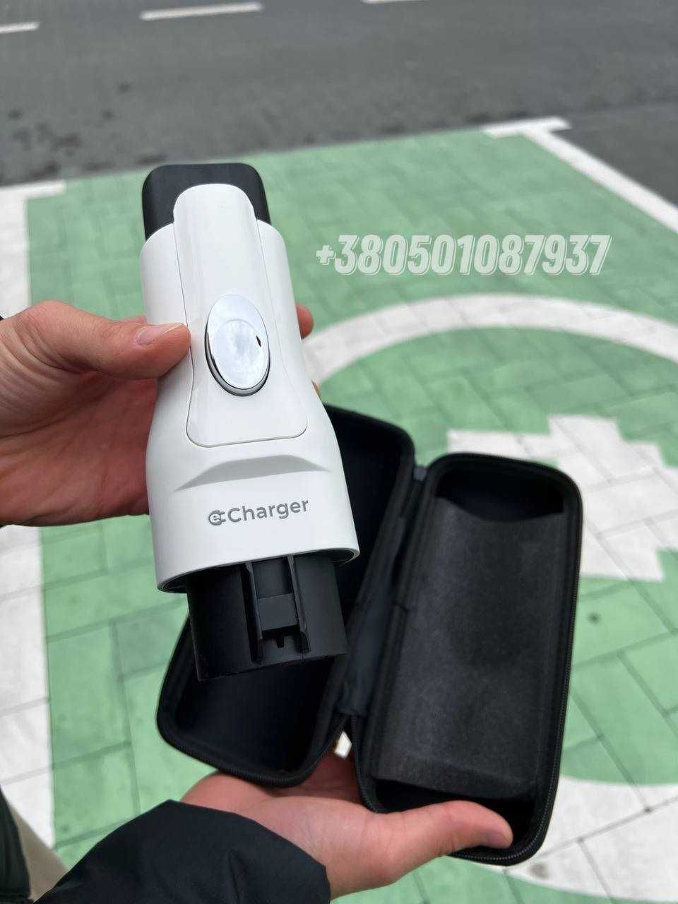 Перехідник eCharger з Type 1 на GBT (7.4 кВт 32А) для авто із Китаю