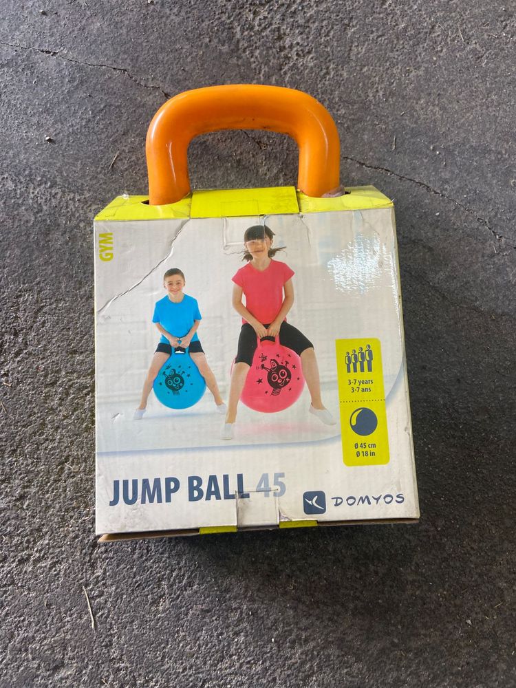Bola Pula-Pula Domyos Jump Ball 45 nova na embalagem