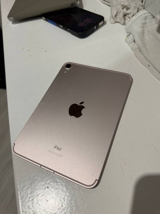 iPad Mini 6 256gb Pink Wi-Fi+LTE Sim 4G/5G