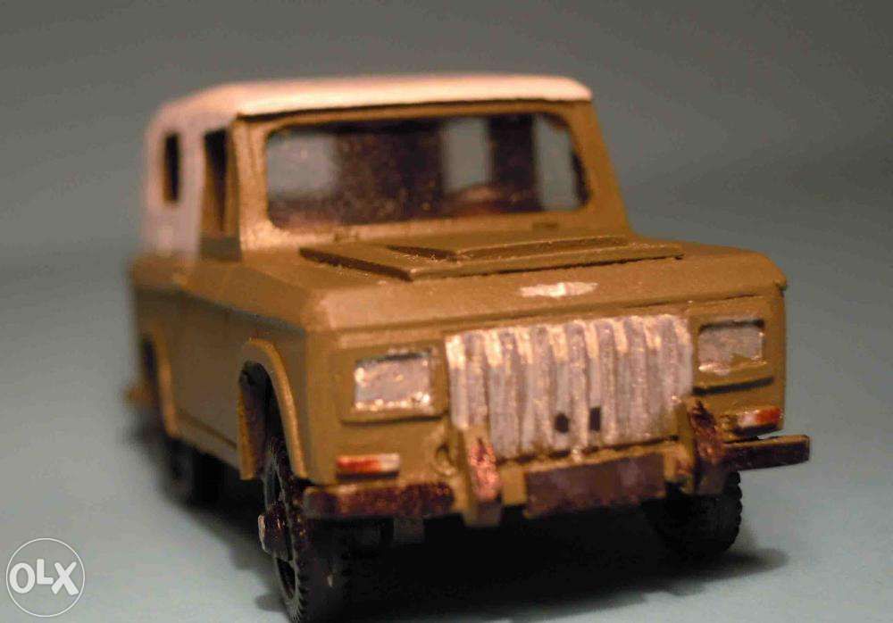 Jipe Portaro 240 4x4 kit de miniatura escala HO - 1:87