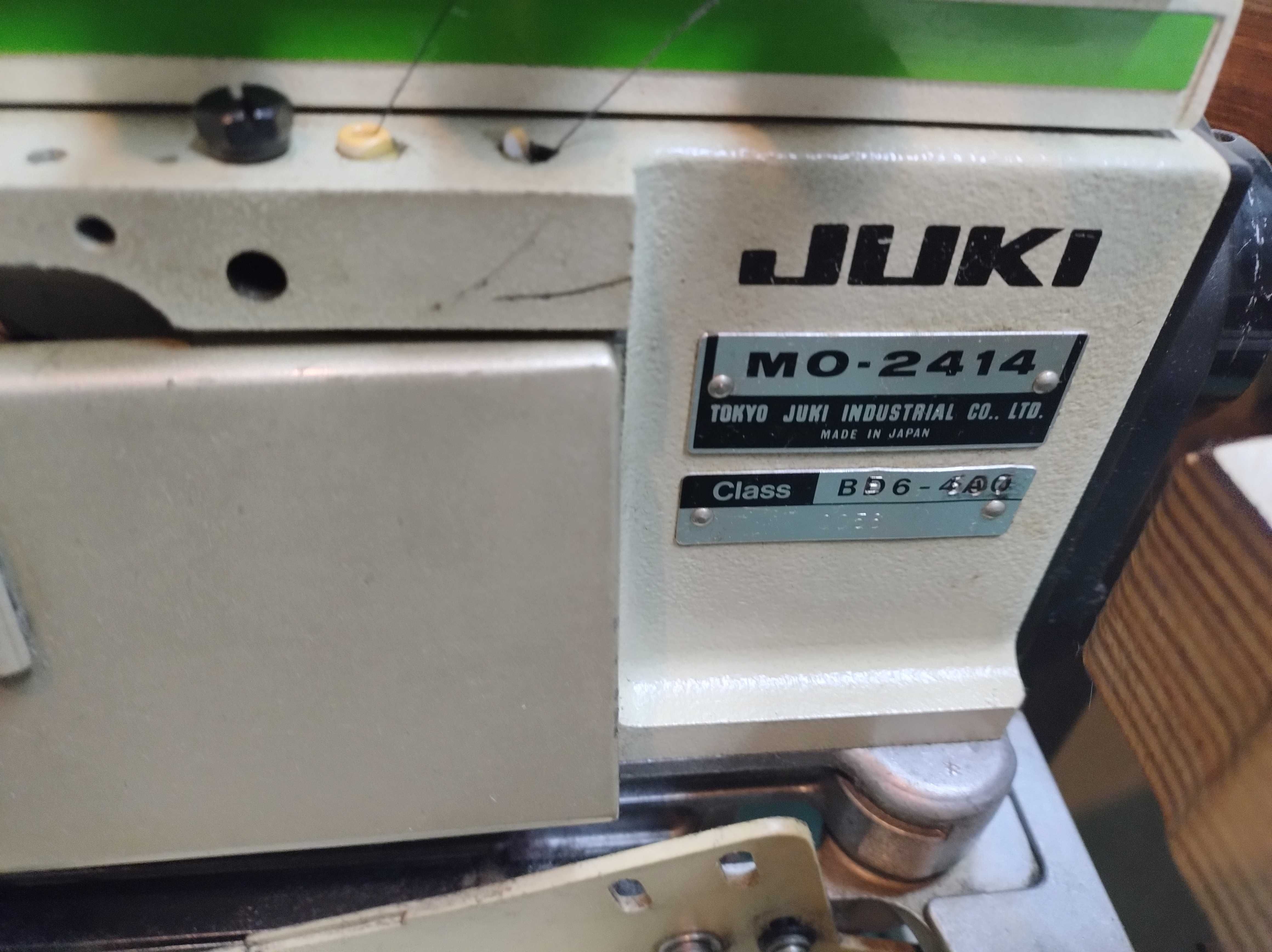 Overlock overlok owerlok 4 nitkowy JUKI MO2400 na siłę Made in JAPAN