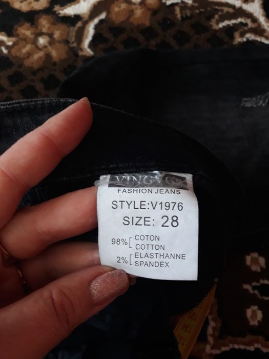 Нові джинси чорного кольору