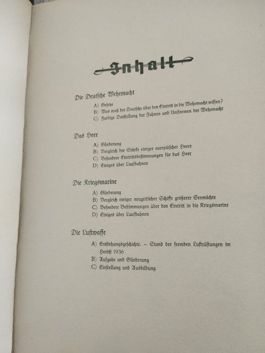 Книга-альбом “Die deutsche Wehrmacht” ( Немецкий вермахт) 1936 года.