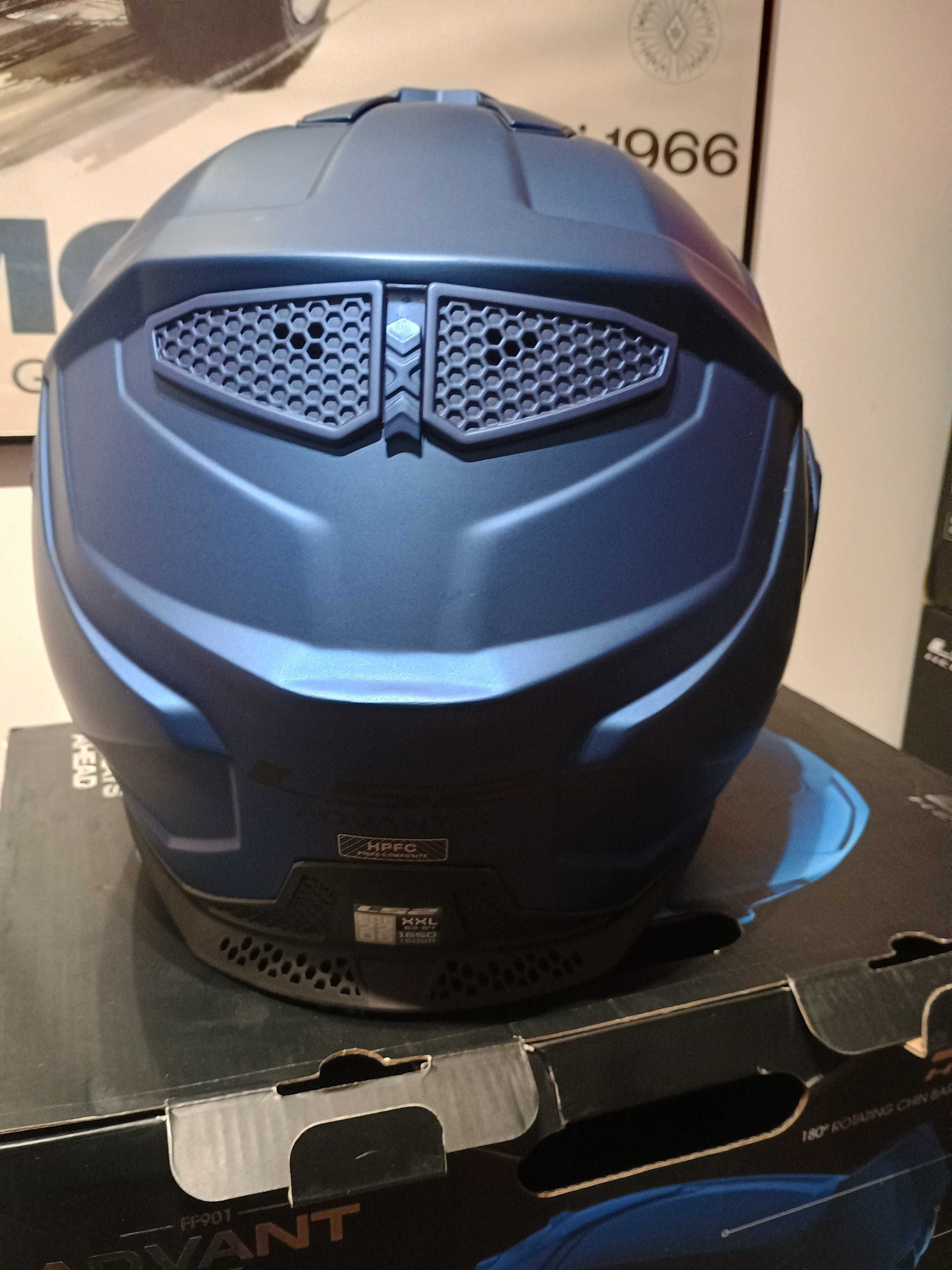 Kask LS2 FF901 ADVANT X SOLID Matt NAVY BLUE r. XXL Nowość gratisy