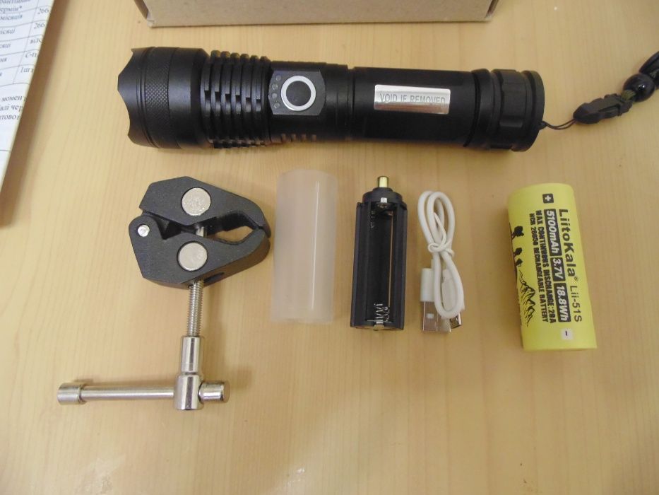 Фотоліхтар+ кріплення Фотофонарь 3000K фото-фонарь тепле біле світло