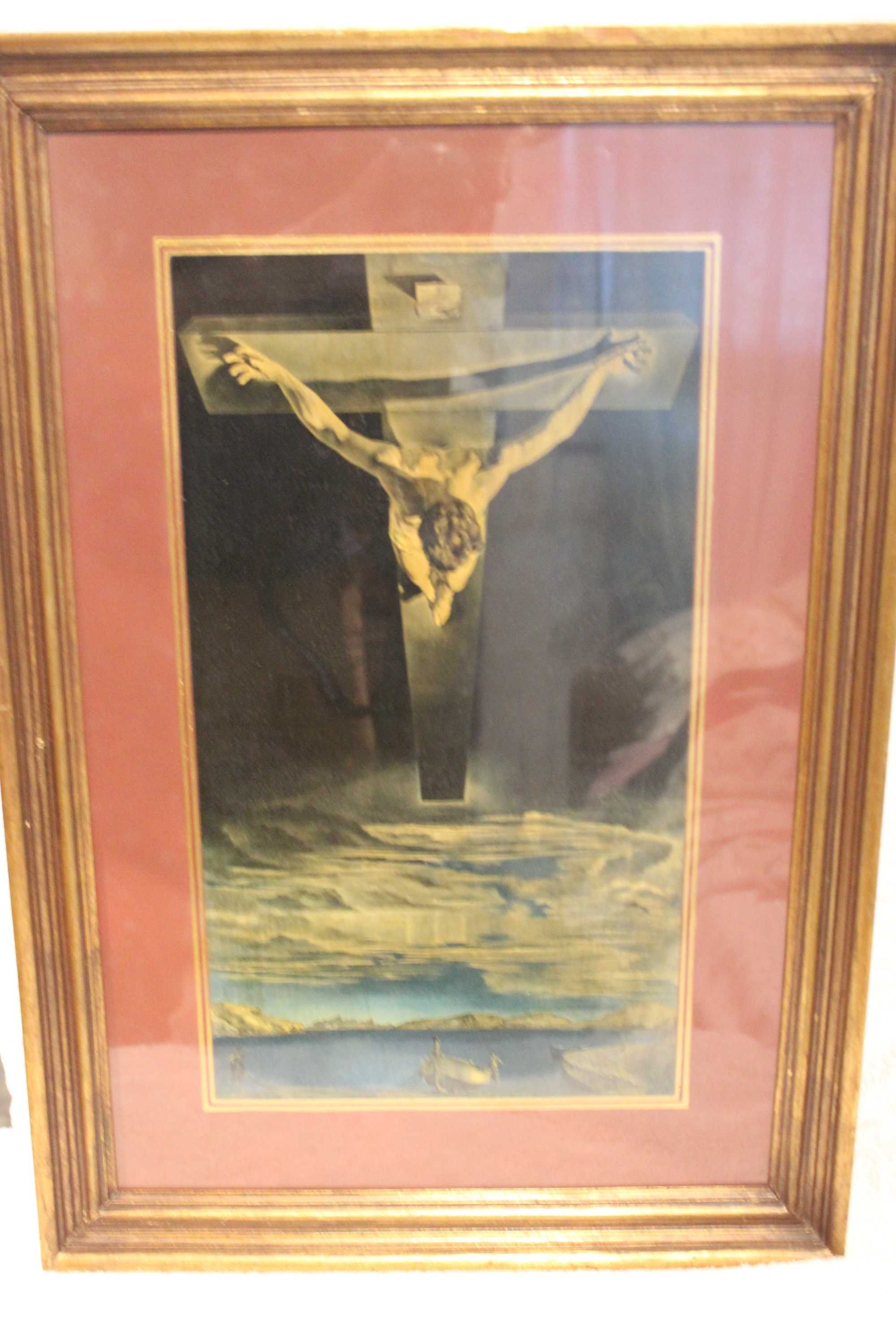 Quadro Cristo de São João da Cruz de Dali Santa Clara