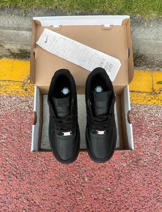 "Buty Oryginalne" Nike Air Force 1 czarny Rozmiar.39