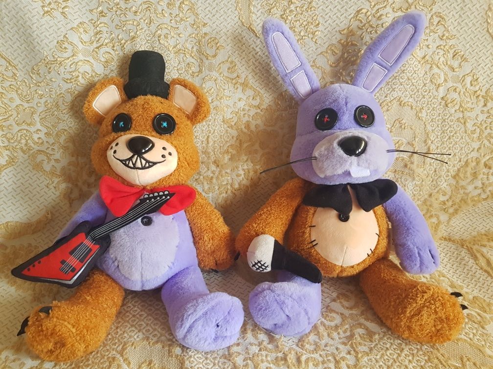 Peluches Freddy e Bonnie Hex x FNAF Oficiais