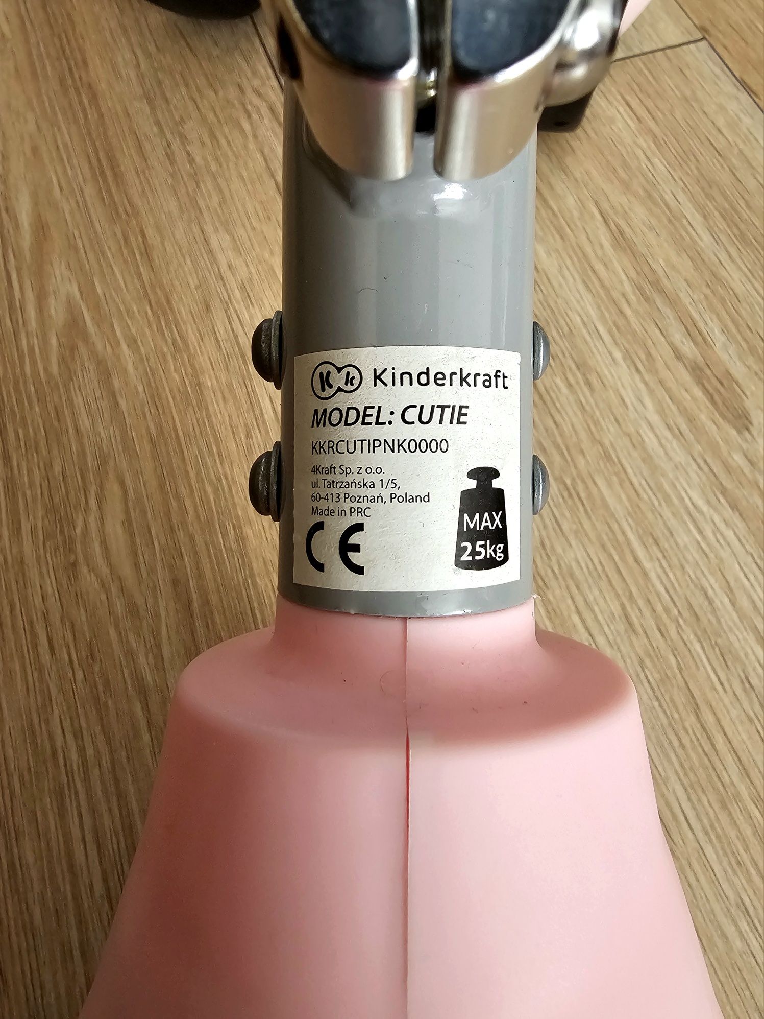 Rowerek biegowy Kinderkaft Cutie