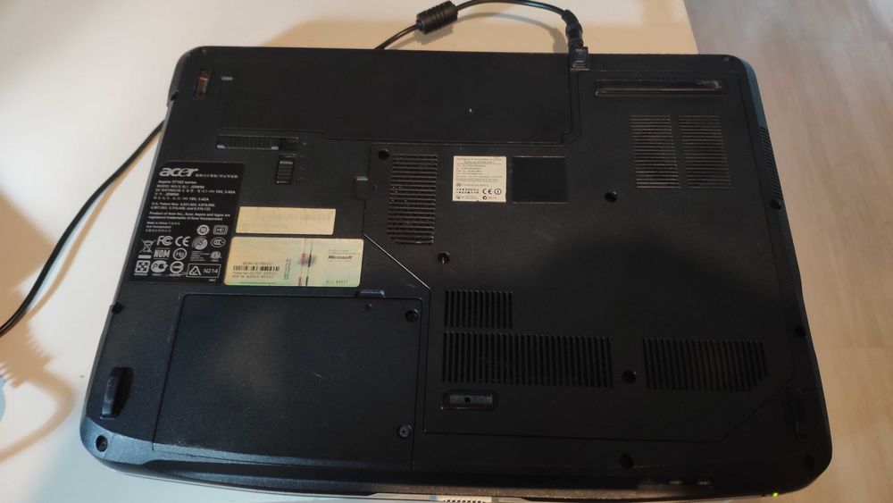 Avariado PC computador portátil avariado Acer Aspire 5710z