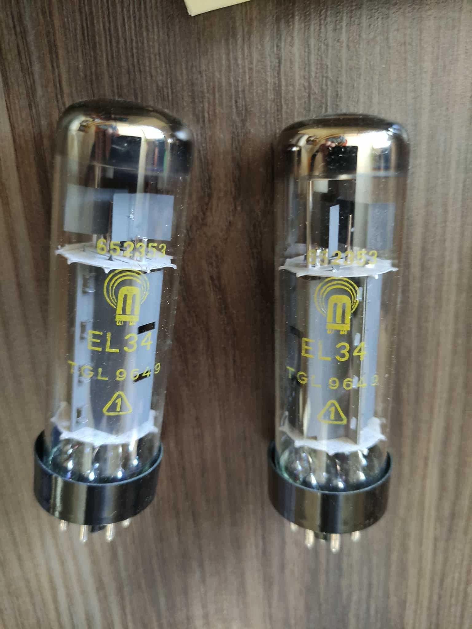 EL34 Lampa elektronowa RFT 2 sztuki