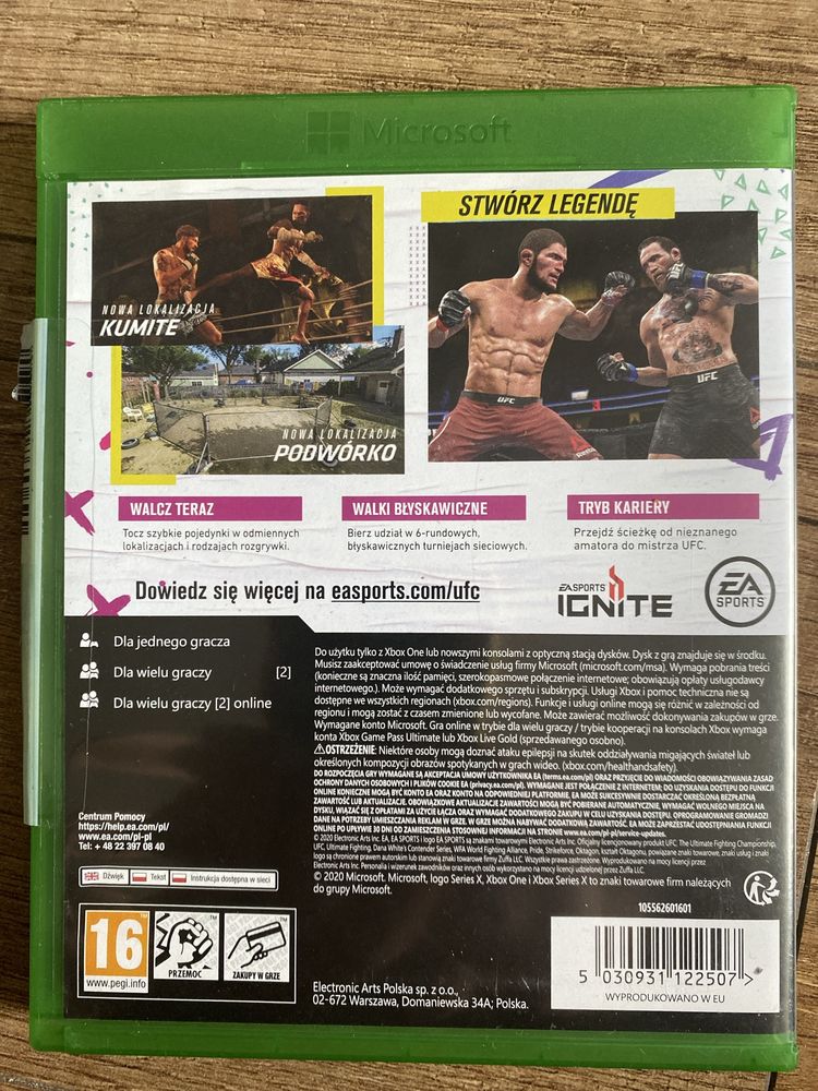 Ufc 4 xbox one series x s