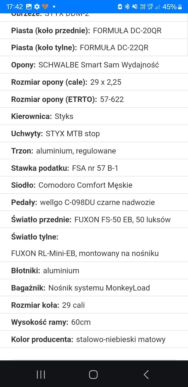 Rower elektryczny bulls landscape evo rama XL 60