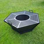 Palenisko ogrodowe składane turystyczne grill blacha 3mm
