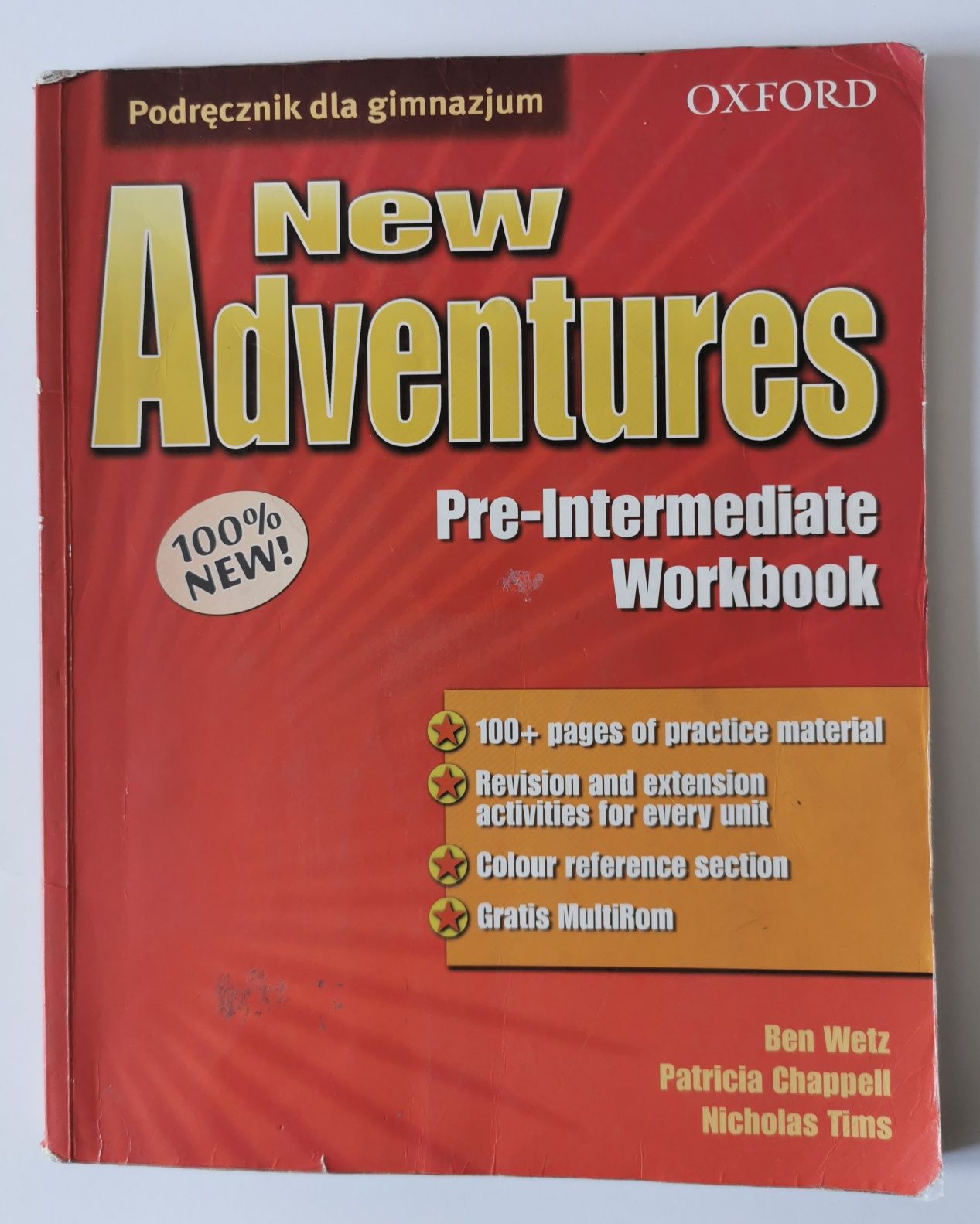 New Adventures Pre-Intermediate Workbook OXFORD Podręcznik