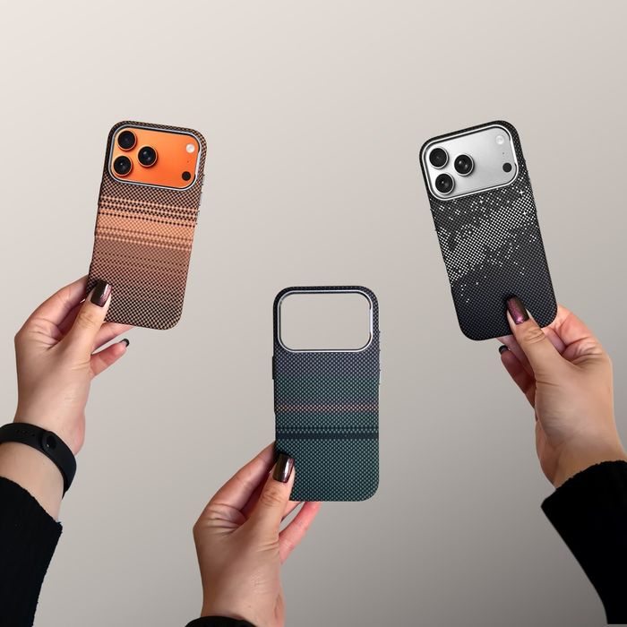 Чехол Carbon Magsafe на iPhone 17 Pro Max тонкий легкий чохол