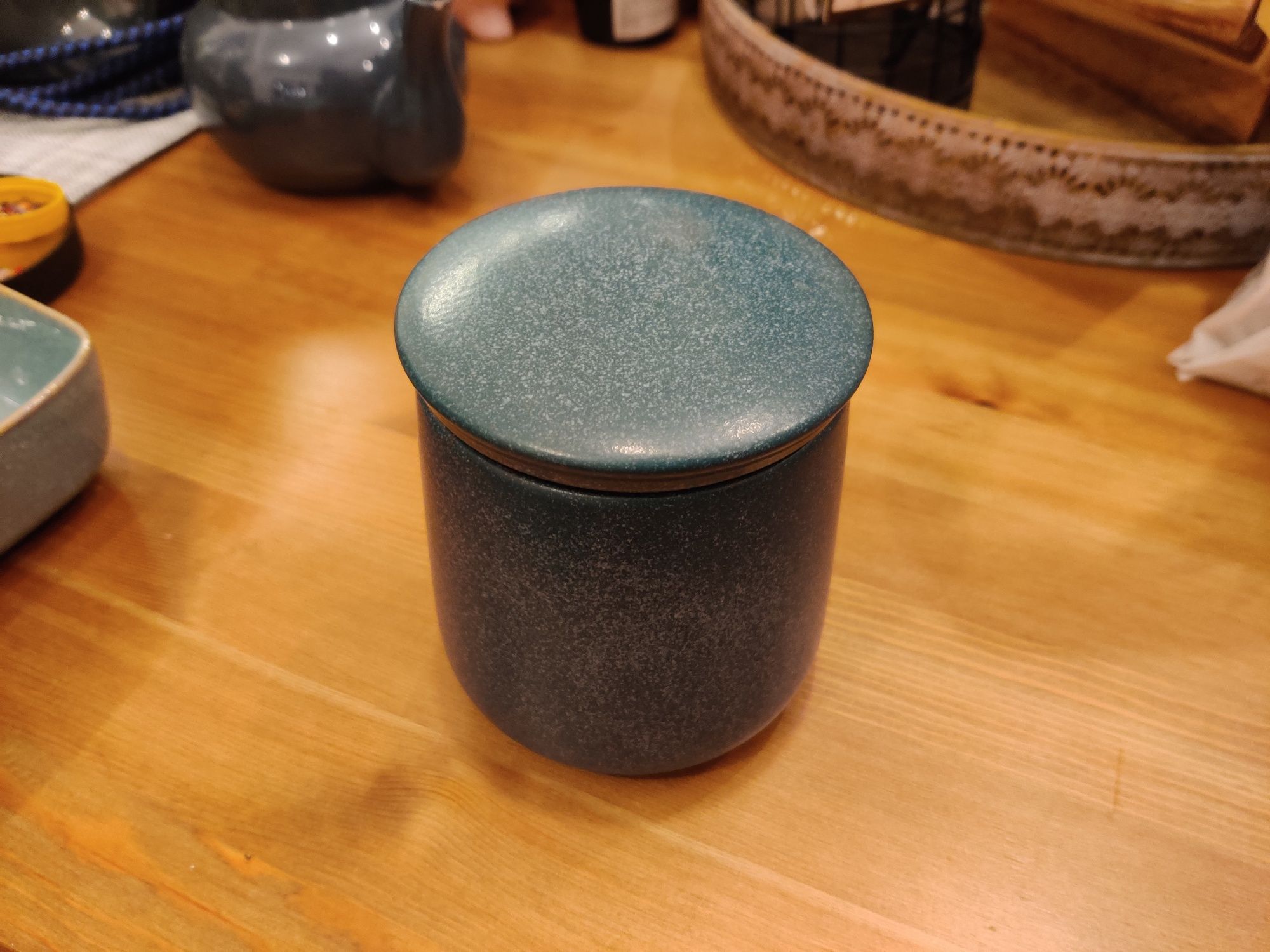 Pojemnik porcelanowy  800 ml słój do przechowywania żywności Duka Thor