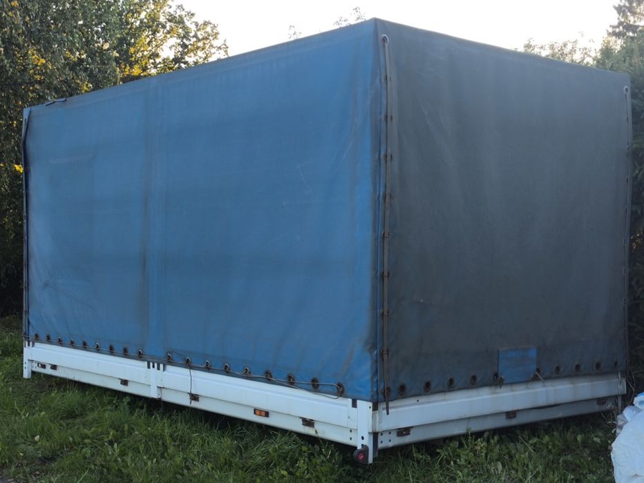 Zabudowa plandeka burty alu 2019