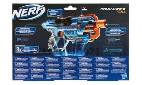 Pistola Lança Dardos Nerf Elite 2.0 Commander RD, NOVO