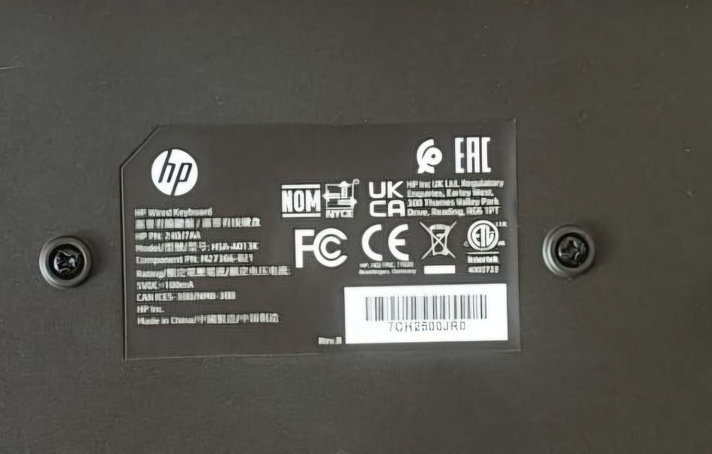 Teclado HP - como novo