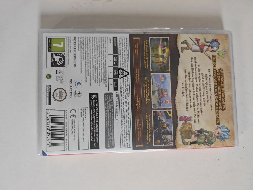 Nowa folia Dragon Quest Treasures Nintendo Switch