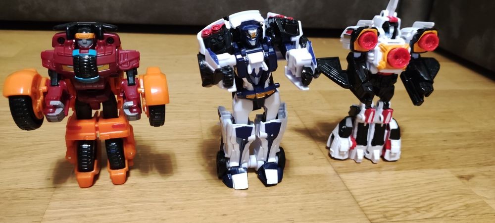 Міні Тоботи трансформери оригінали Шатл, Сержант, Монстр