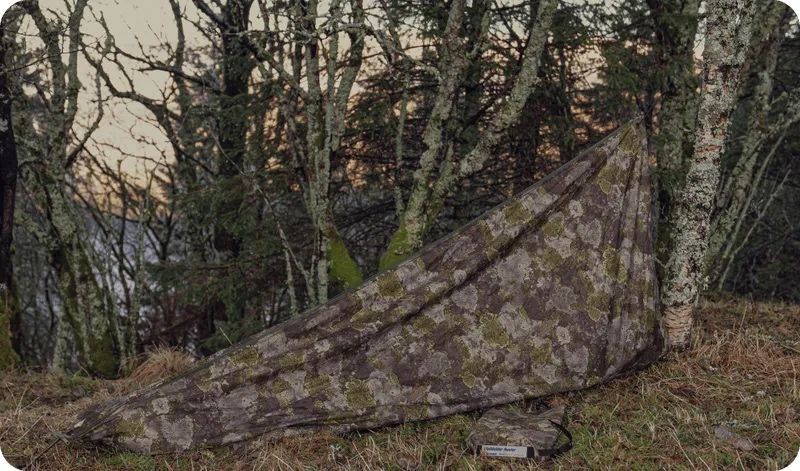 Спальний мішок, пончо, плащ палатка Fjellduken Hunter