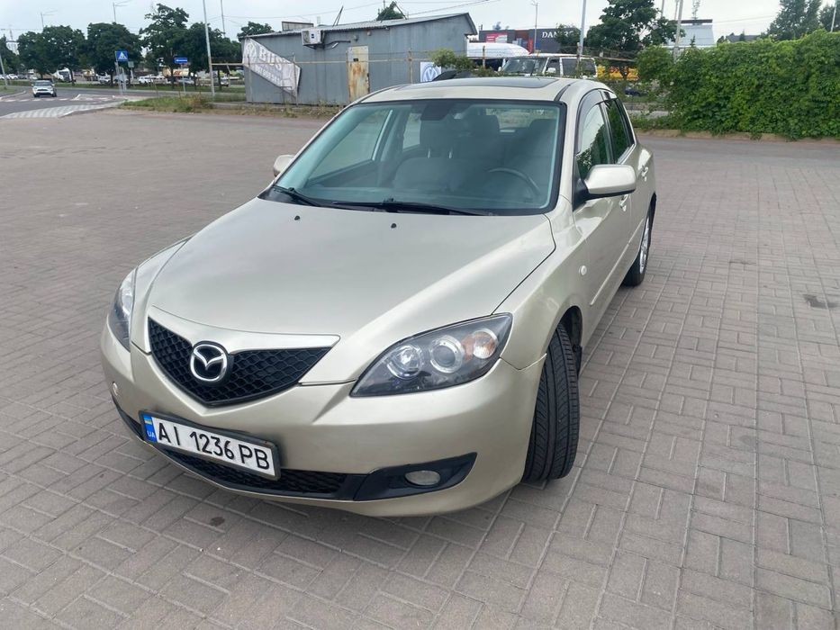 Продам мазду 3, 1.6 мех, люк, климат, стабилизация