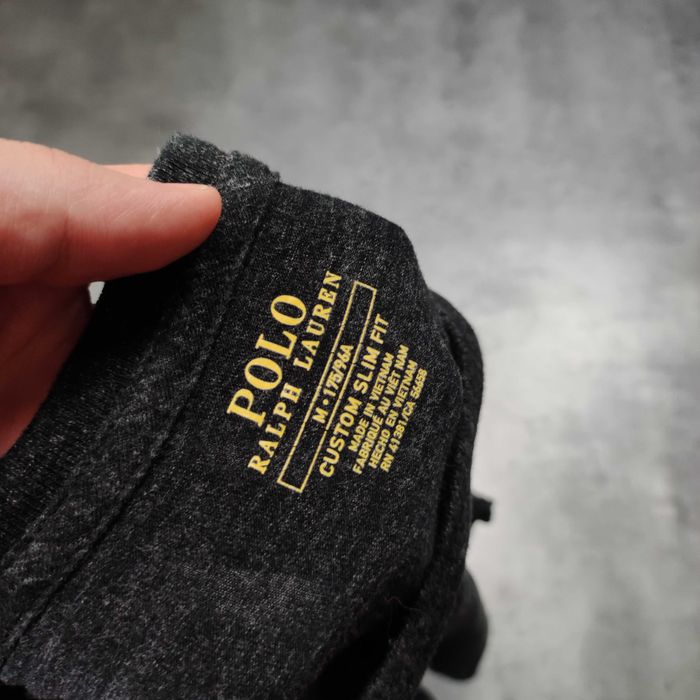 MĘSKA Koszulka Długi Rękaw PREMIUM Bawełna Longsleve Polo Ralph Lauren