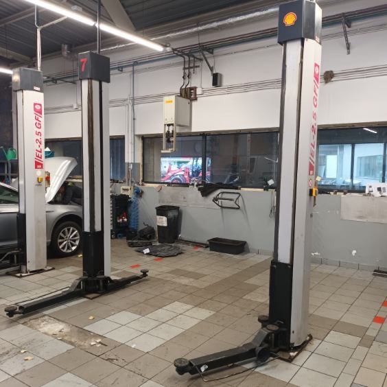 maha podnosnik dwulolumnowy el2.5 gf