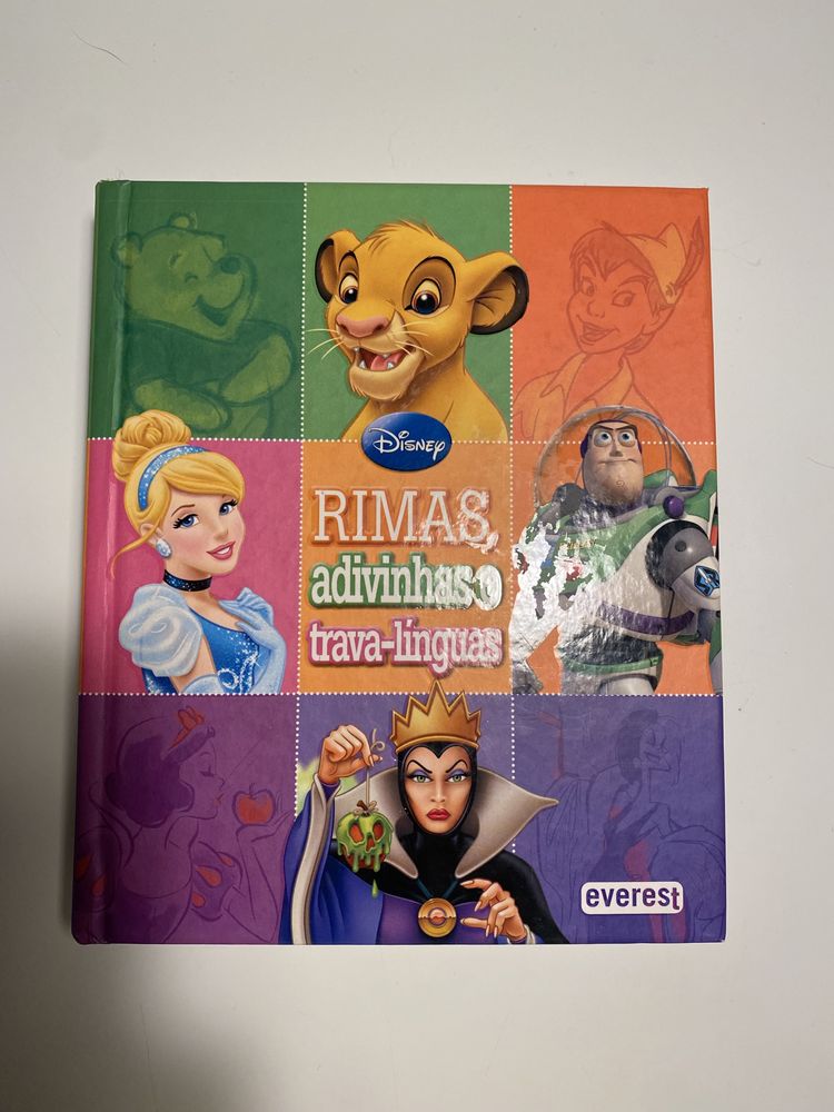 Livro-Rimas, adivinhas e trava-línguas (Disney)