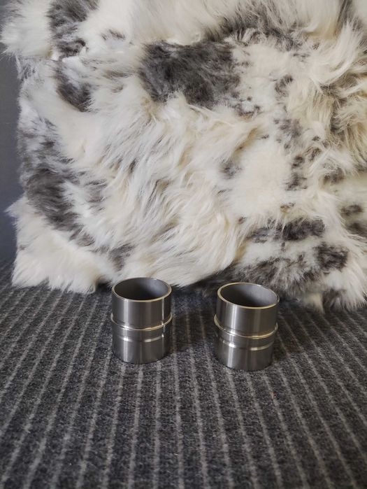 Łącznik do poręczy balustrady srebrny okrągłe złączki złączka