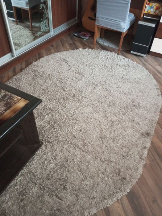 Килим, ковер, високий ворс овал