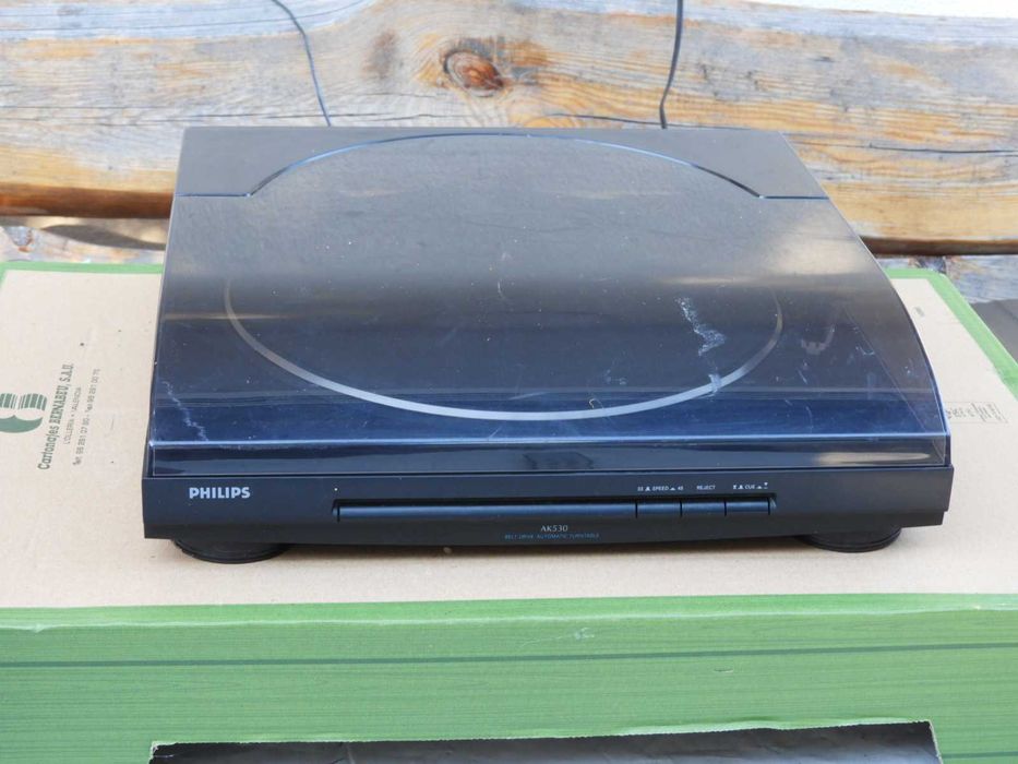 Gramofon Philips AK 530 / 00 do naprawy lub na części.