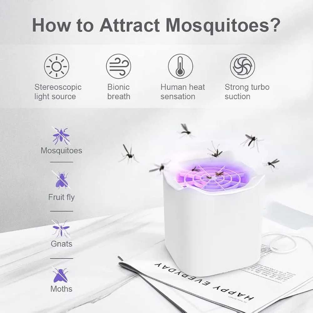 Lampa elektryczna na komary