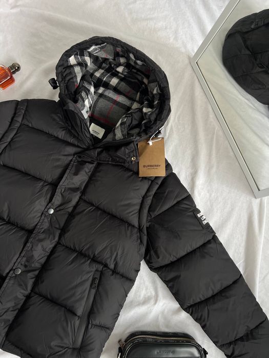 ‼️НОВИНКА‼️ Пуховик від Burberry / Барбері куртка зимова