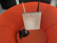 Niezawodny Router SIM LTE 4G ZTE z antenami i Portem USB