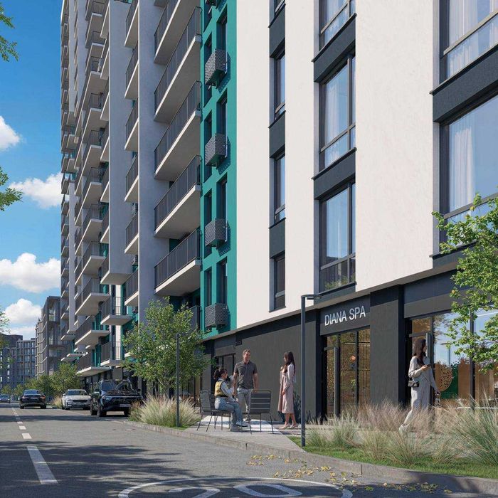 Твоя можливість у сучасному районі!Квартира в ЖК з експлуатовним дахом