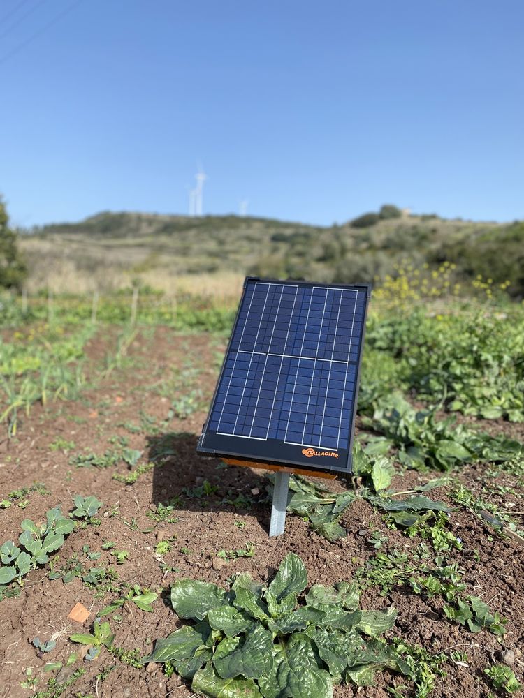 Cercado eléctrico a energia Solar