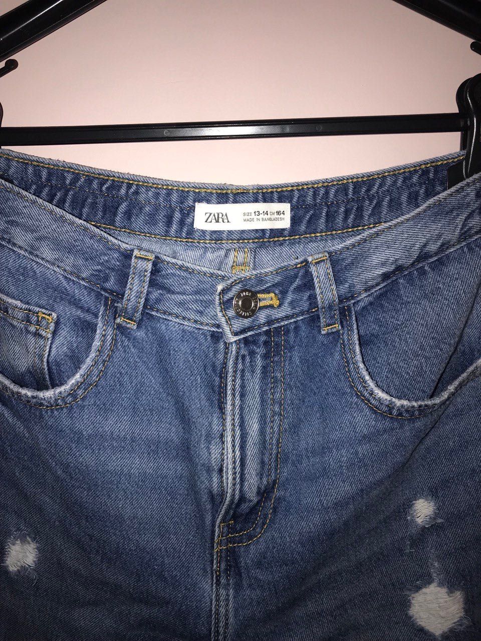 Нові джинси Zara для дівчинки (164 см)