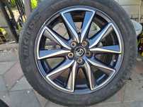 Диски R19 5×114,3 Mazda CX5 оригинал  4шт