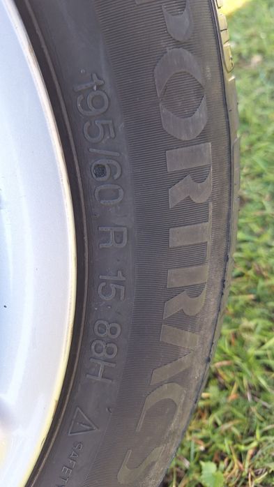 Alufelgi 15" 4x108 z oponami