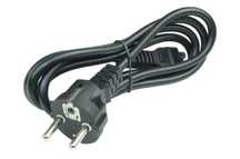 Kabel zasilacza laptopa koniczynka 1,5m 230V C5 150szt