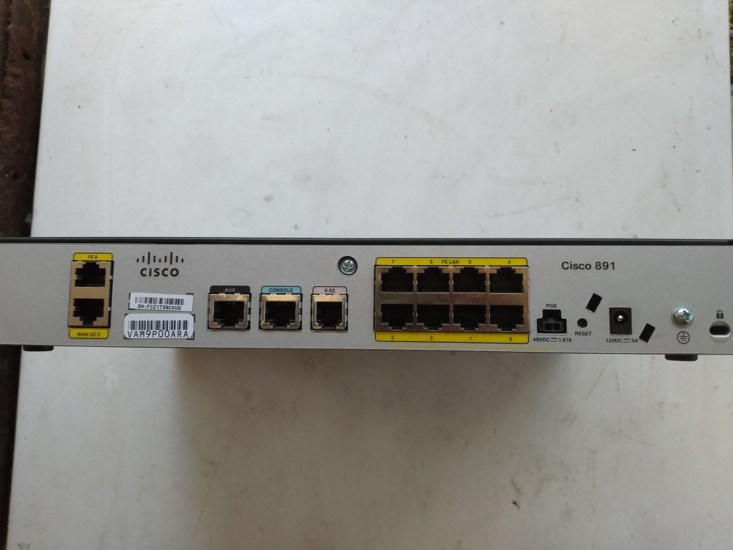 Cisco 891-K9 V02 Торг