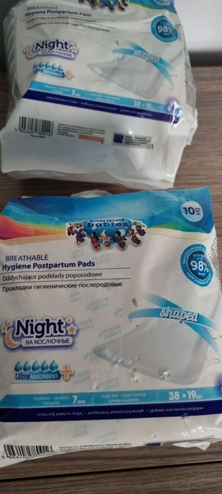 Podkłady poporodowe podpaski po porodzie