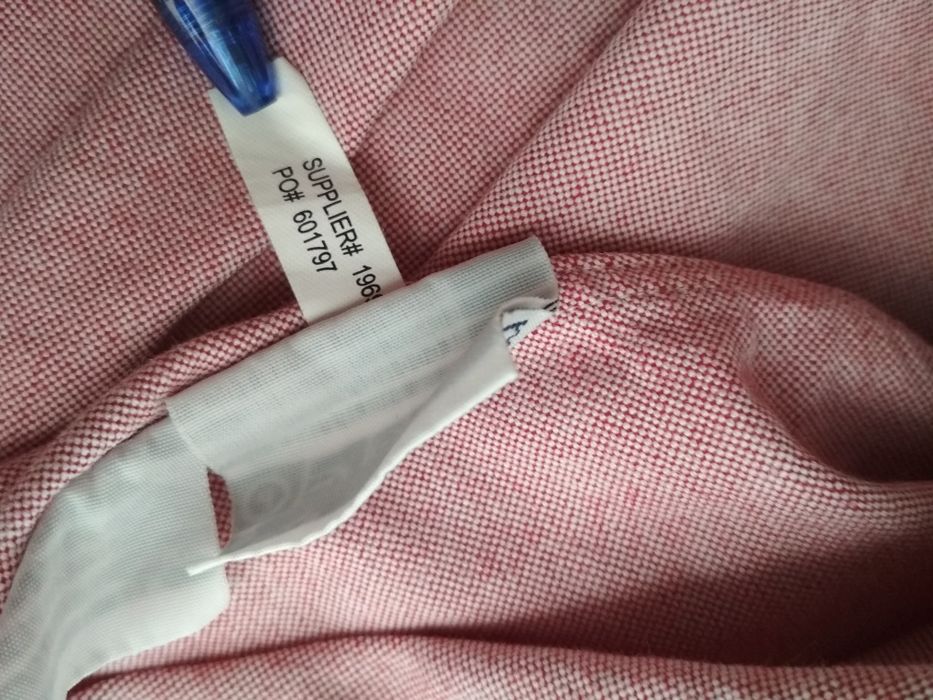 Ralph Lauren różowa koszula casual z kolorowym logo S