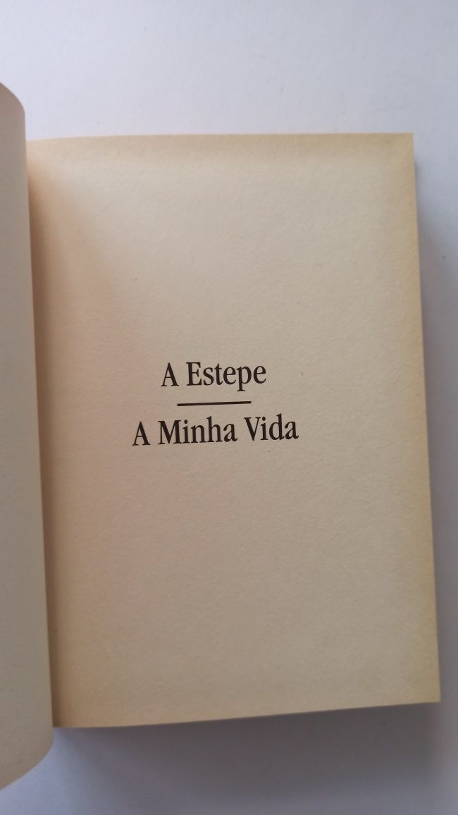 "A Estepe" e "A Minha Vida" - Anton Tchekov