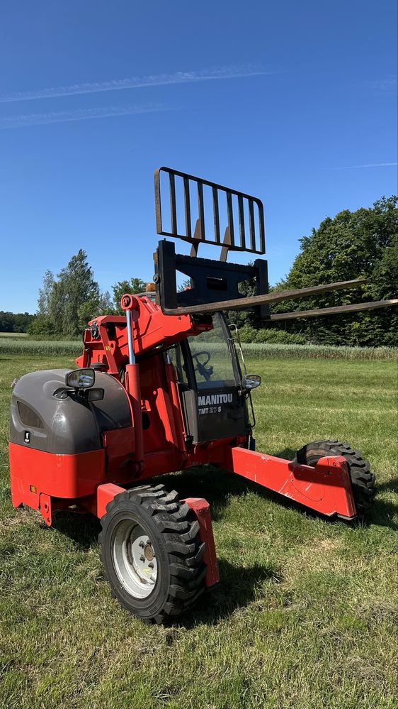 Manitou TMT 27S wózek zawieszany do załadunku kurczaków