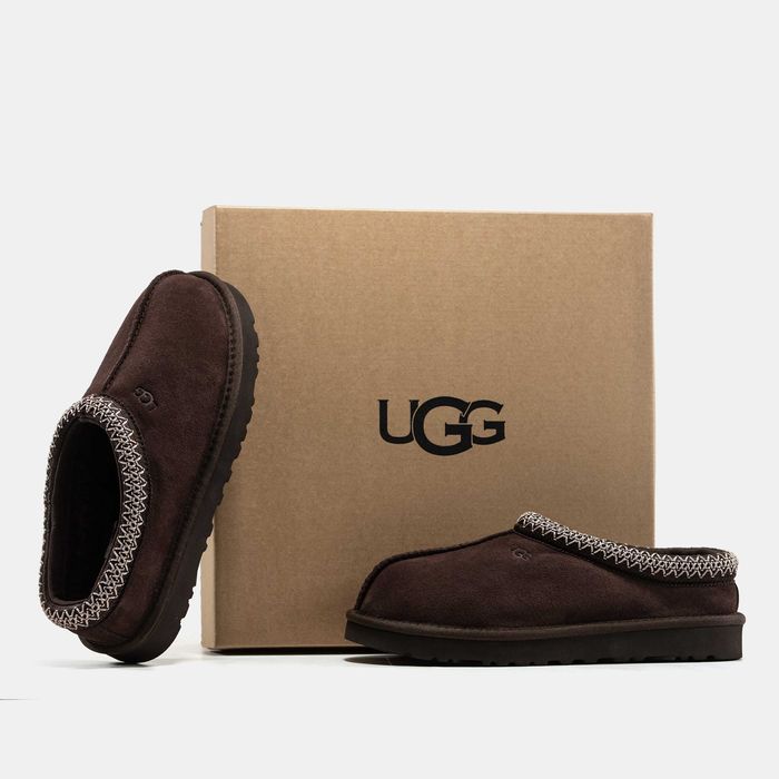 Женские зимние тапочки Ugg Tasman Slipper Fur угги тасман с мехом уггі