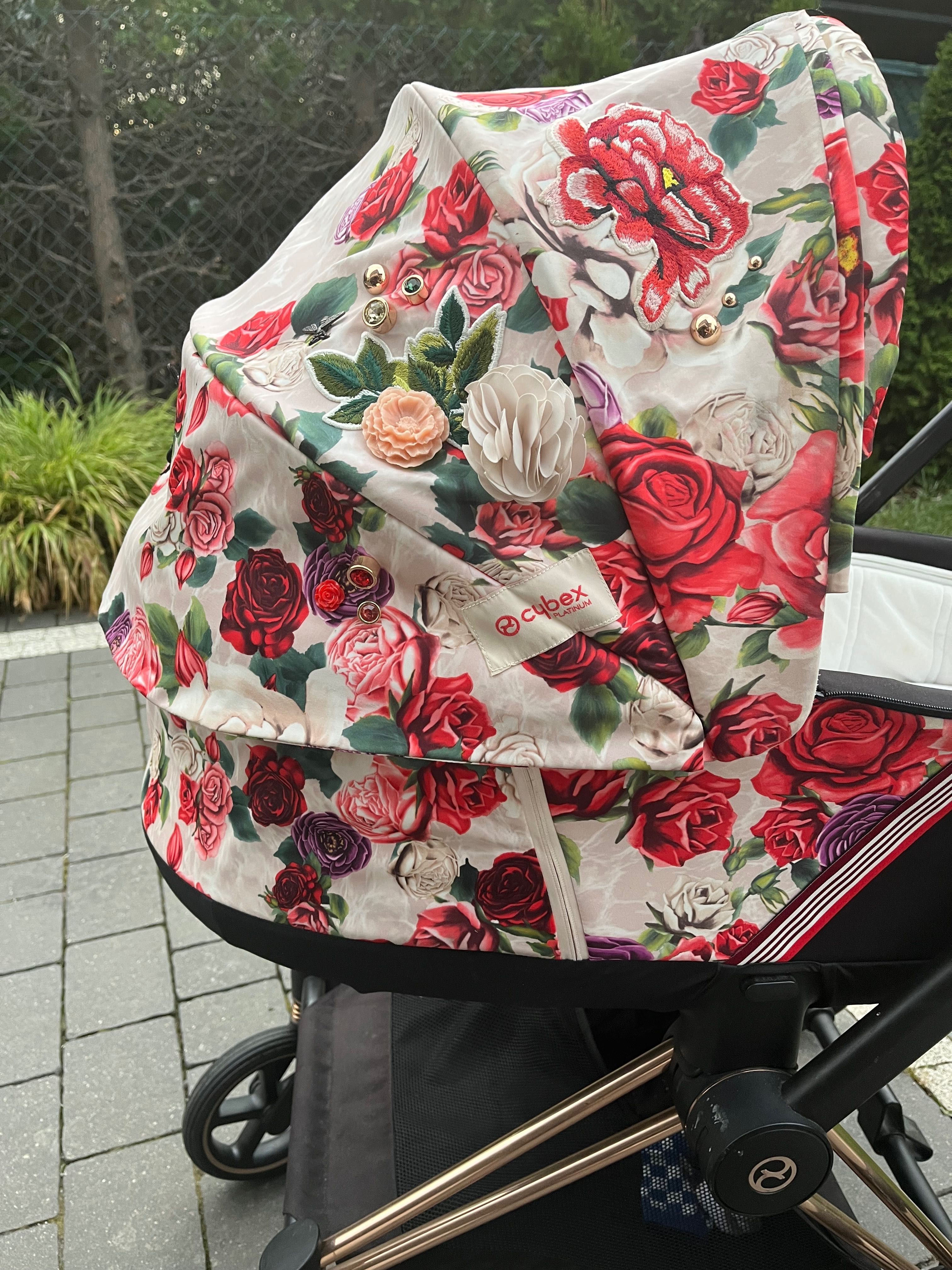 Wózek Cybex gondola stelaż spring blossom